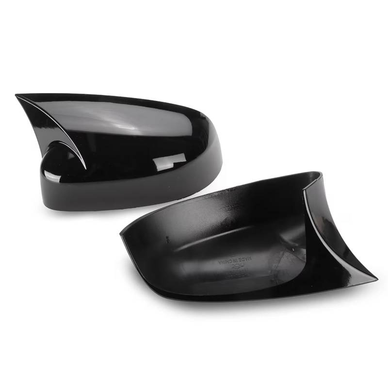 Kompatibel Mit Ford Für Focus 2 MK2 Modifiziertes Modell 2008 2009 2010 2011 Rückspiegelkappe Im Horn-Stil Seitenspiegelkappen Abdeckungen Zusatz(Carbon Fiber Look) von ENGOER