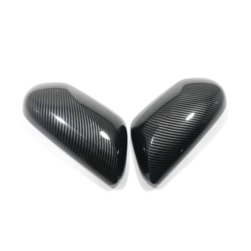 Kompatibel Mit Toyota Für Prius 2017 2018 2019 2020 2021 Auto Seitentür Rückspiegel Abdeckung Aufkleber Auto Styling Zubehör(Carbon fiber) von ENGOER