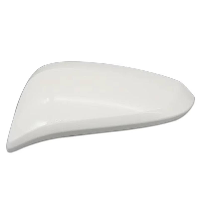 Kompatibel Mit Toyota Für Rav4 2014 2015 2016 2017 2018 2019 Rückspiegel-Abdeckkappe Seitenspiegelgehäuse Autozubehör(Pearl White RH) von ENGOER