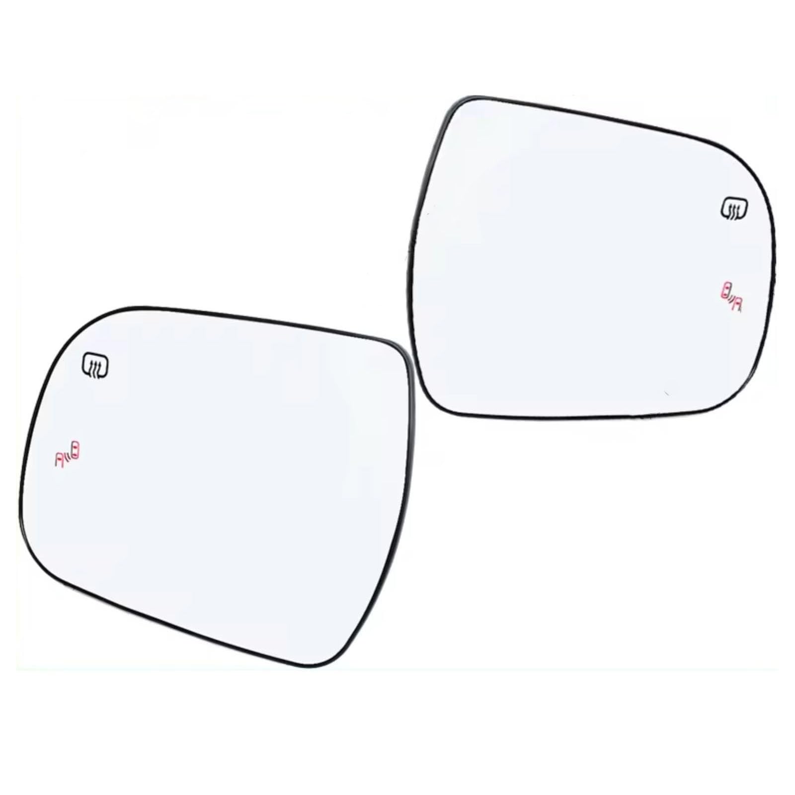 Kompatibel Mit Toyota Für Sienna 2011 2012 2013 2014 2015 2016 2017 2018 2019 Blind Spot Warning Seitenrückspiegelglas Mit Beheiztem(Left And Right) von ENGOER