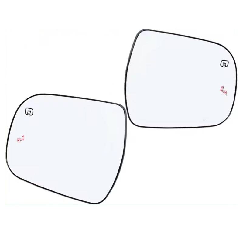 Kompatibel Mit Toyota Für Sienna 2011 2012 2013 2014 2015 2016 2017 2018 2019 Blind Spot Warning Seitenrückspiegelglas Mit Beheiztem(Left And Right) von ENGOER