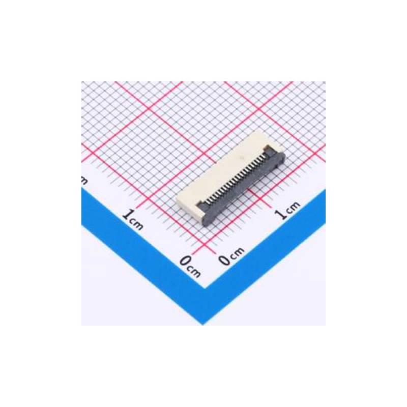 (10 Stück) ZX-0.5FPC-2H-QFX21P SMD, P = 0,5 mm, von ENHVNYZA