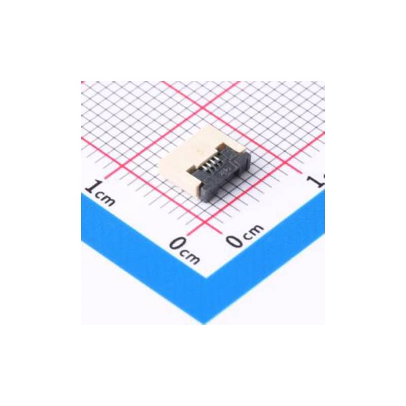 (10 Stück) ZX-0.5FPC-2H-QFX4P SMD, P = 0,5 mm, von ENHVNYZA