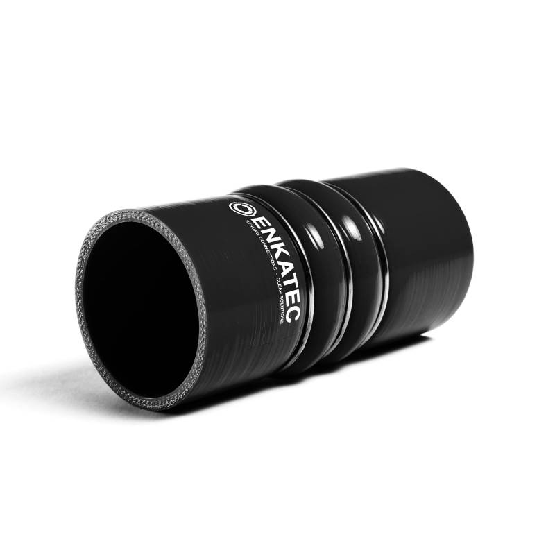 ENKATEC® Doppelwulstverbinder 160mm Silikonschlauch Ladeluftschlauch Turboschlauch Kühlerschlauch ID 45-102mm *Größe wählbar*, Farbe :Schwarz, Innendurchmesser:51mm von ENKATEC STRONG CONNECTIONS - CLEAR SOLUTIONS