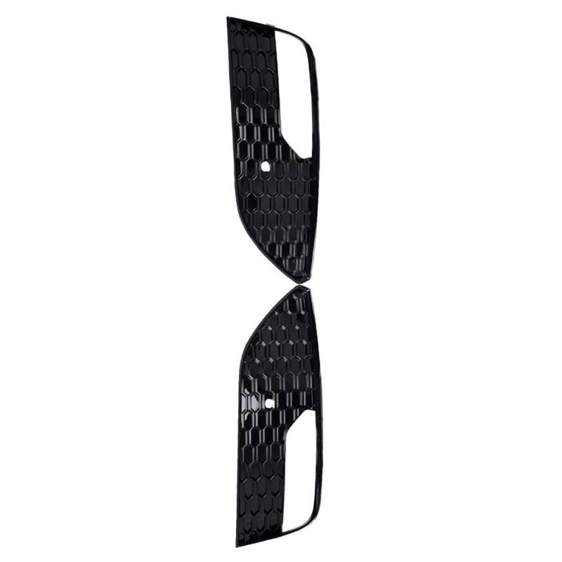 ENLIGMA 2 Stücke Mesh Stil Auto Frontstoßstange Nebelscheinwerfer Kühlergrill Grillabdeckung Für A3 2012-2016 Normales Modell 8V3807681 8V3807682 Nebelscheinwerfer-Abdeckung(B) von ENLIGMA
