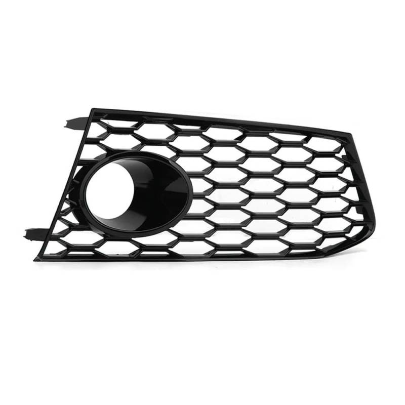 ENLIGMA Glänzend Schwarz Auto Nebelscheinwerfer Kühlergrill Abdeckung Trim Für RS7 2014 2015 2016 2017 2018 Hex Nebel Lampe Grill Nebelscheinwerfer-Abdeckung(Right Side) von ENLIGMA