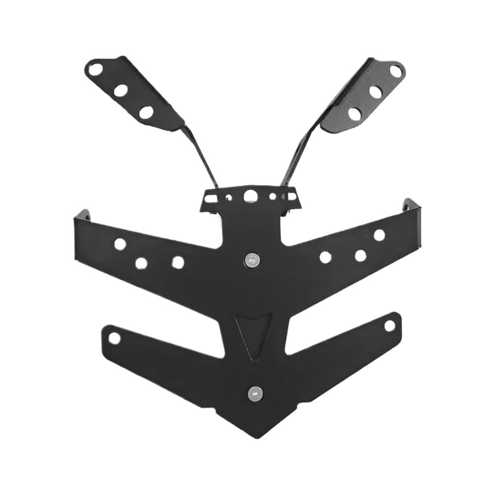 Kennzeichenhalter Motorrad Kennzeichen Halter TMAX560 TMAX530 DX SX 2017-2023 Hinten Schwanz Rahmen Beseitiger Halterung Lizenz Halterung Plate(Black 2021-2023) von ENLIGMA