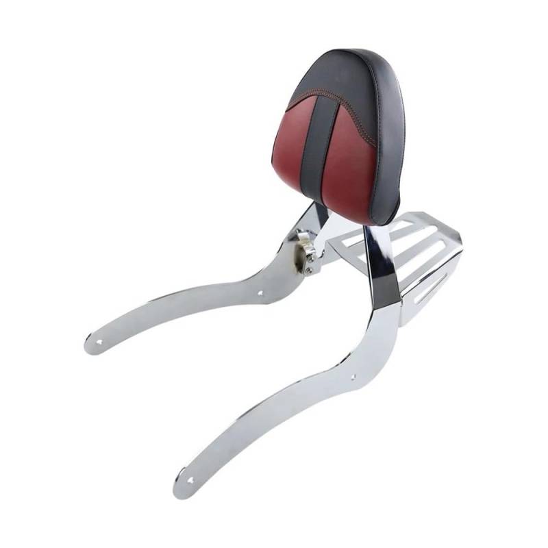 Motorrad Gepäckträger Motorrad-Beifahrerrückenlehne Sissy Bar Mit Abnehmbarem Gepäckträger 2-in-1 Für Indian Für Scout Sixty ABS 100. 2015-2023 Gepäckträger hinten(H) von ENLIGMA