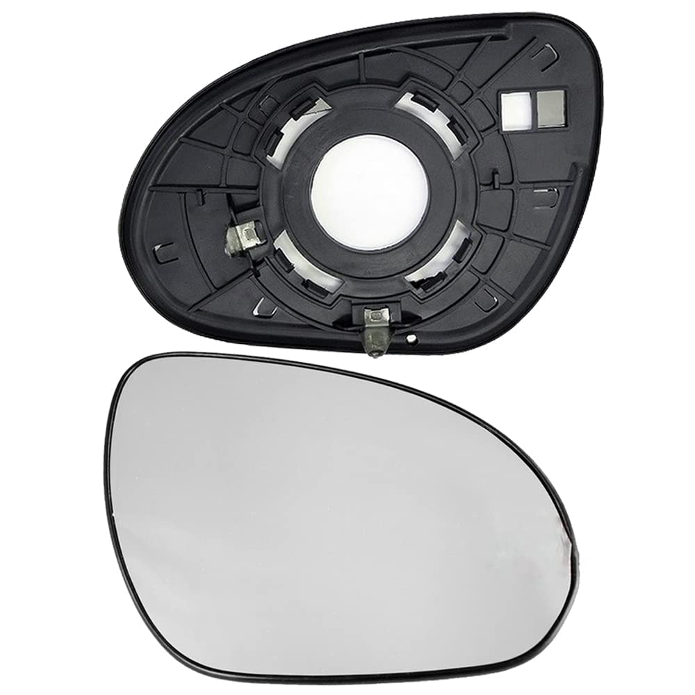 Spiegelglas für Hyundai I30 2007-2011-Seitentür-Außenspiegel Links Rechts Beheizt mit Trägerplatte,Right von ENPAP
