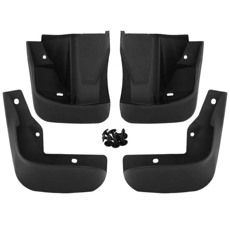 Auto-Schmutzfänger 4-teiliges Spritzschutz-Set Für Schwarzes Auto Kotflügel Vorne Und Hinten Für Civic 1996–2000 Spritzschutz von ENSAJRD
