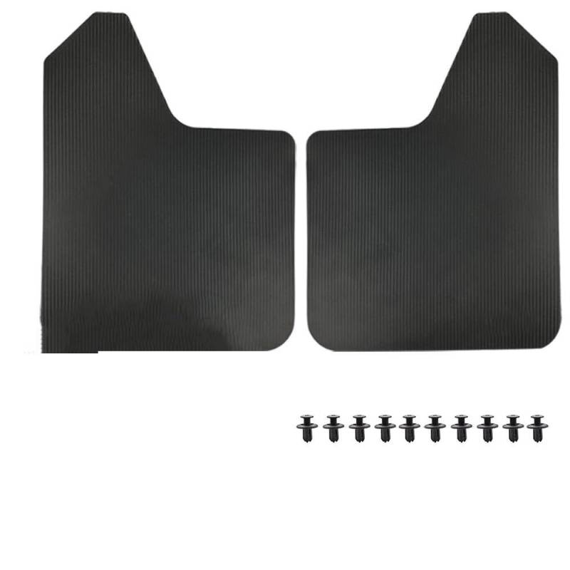 Auto-Schmutzfänger Schmutzfänger Schmutzfänger Spritzschutz Kotflügel Für Mitsubishi Lancer Outlander Sport EVO X Ix WRC Mirage L200 Triton Pajero Montero Spritzschutz(2pcs-Carbon Fiber) von ENSAJRD