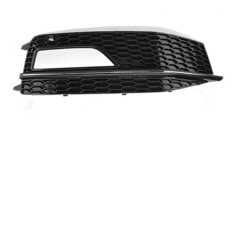 Kühlergrill Auto Für Audi A4 B8 S-Line S4 2012 2013 2014 2015 Paar Glänzend Schwarze Vordere Stoßstange Unten Nebelscheinwerfer Grill 8K0807681P 8K0807682P Frontgrill(Purple) von ENSAJRD