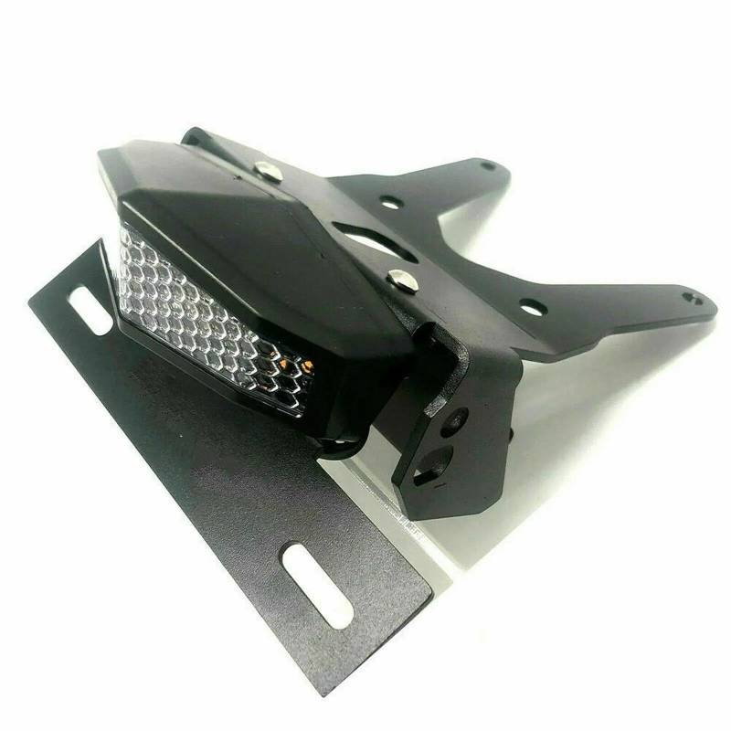 Motorrad Kennzeichenhalter Rahmen Für CRF250L CRF 250L 2012-2021 Motorrad Heckkotflügel Eliminator Nummernschildhalter Zubehör Lizenz Kennzeichen Halter(Clear) von ENSAJRD