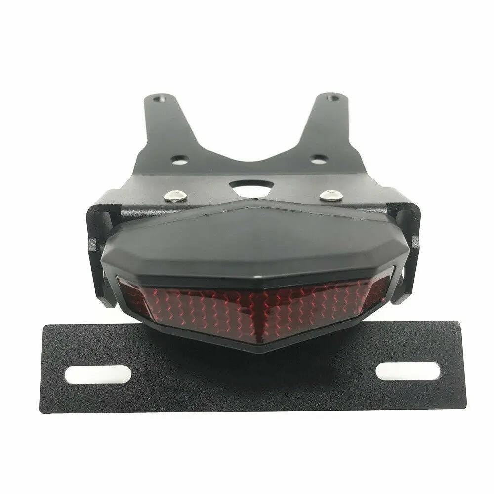 Motorrad Kennzeichenhalter Rahmen Für CRF250L CRF 250L 2012-2021 Motorrad Heckkotflügel Eliminator Nummernschildhalter Zubehör Lizenz Kennzeichen Halter(Rood) von ENSAJRD
