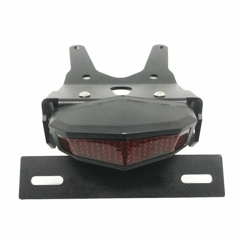 Motorrad Kennzeichenhalter Rahmen Für CRF250L CRF 250L 2012-2021 Motorrad Heckkotflügel Eliminator Nummernschildhalter Zubehör Lizenz Kennzeichen Halter(Rood) von ENSAJRD