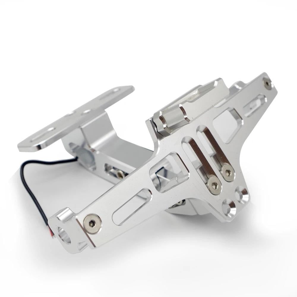 Motorrad Kennzeichenhalter Rahmen Für Xmax 300 Für Fazer 250 Xt660x Raptor 350 Motorrad Kennzeichen Halter Rahmen Tzr 50 R6 2000 R6 2005 Xjr 400 Fjr 1300 Lizenz Kennzeichen Halter(F) von ENSAJRD