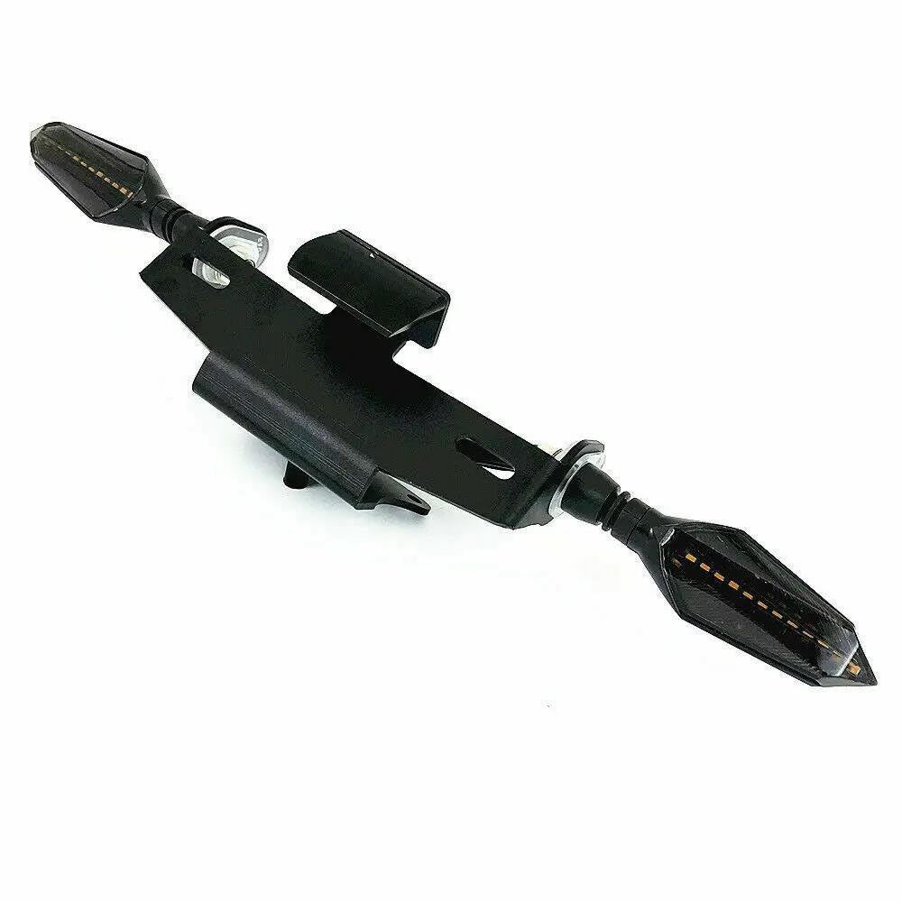 Motorrad Kennzeichenhalter Rahmen Kennzeichenhalter Blinkerteil MT07 07 Für Tracer MT09 MT 09 FZ 10 FZ09 MT10 FZ10 Heckfender Eliminator Lizenz Kennzeichen Halter(A - 1 Kit) von ENSAJRD