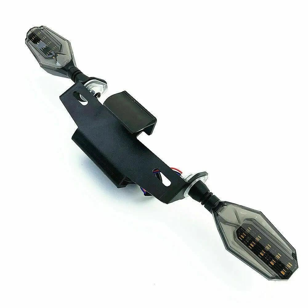 Motorrad Kennzeichenhalter Rahmen Kennzeichenhalter Blinkerteil MT07 07 Für Tracer MT09 MT 09 FZ 10 FZ09 MT10 FZ10 Heckfender Eliminator Lizenz Kennzeichen Halter(C - 1 Kit) von ENSAJRD