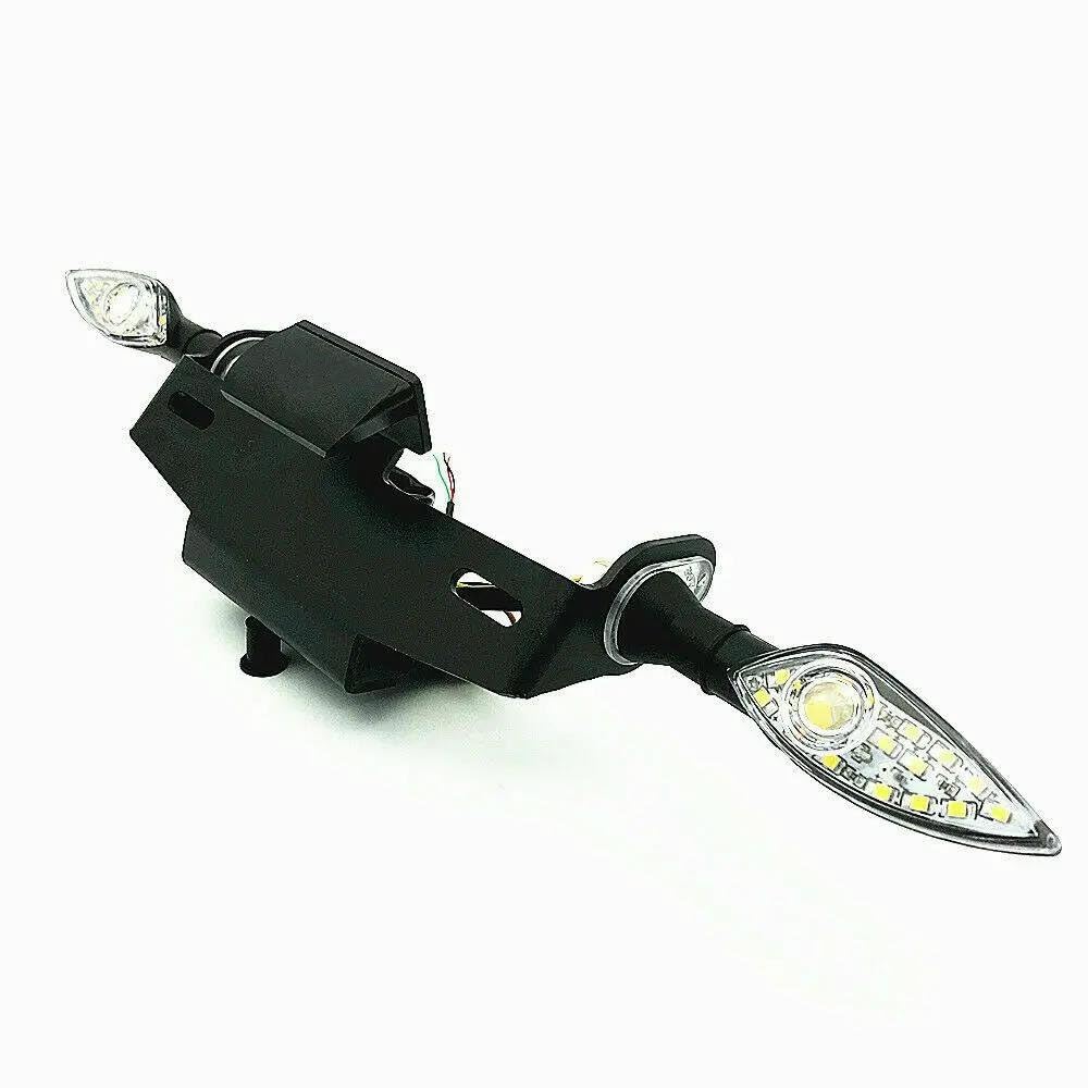 Motorrad Kennzeichenhalter Rahmen Kennzeichenhalter Blinkerteil MT07 07 Für Tracer MT09 MT 09 FZ 10 FZ09 MT10 FZ10 Heckfender Eliminator Lizenz Kennzeichen Halter(D - 1 Kit) von ENSAJRD