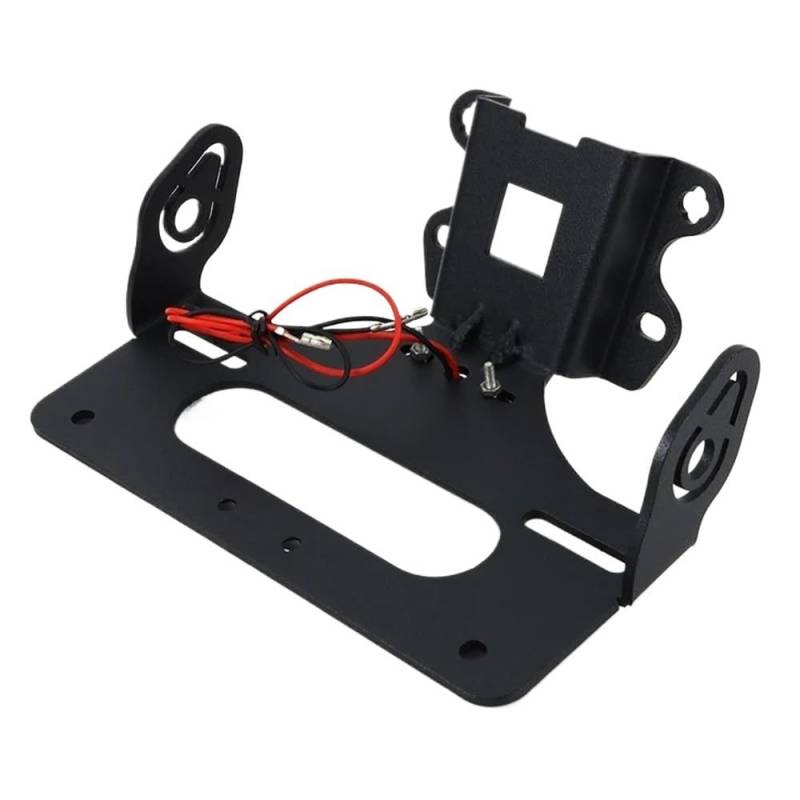 Motorrad Kennzeichenhalter Rahmen MT-07 YZF R7 2021-2024 Motorrad Nummernschildhalterung Rahmenhalterung Heckklappe Kotflügel Beseitiger-Kit Lizenz Kennzeichen Halter von ENSAJRD