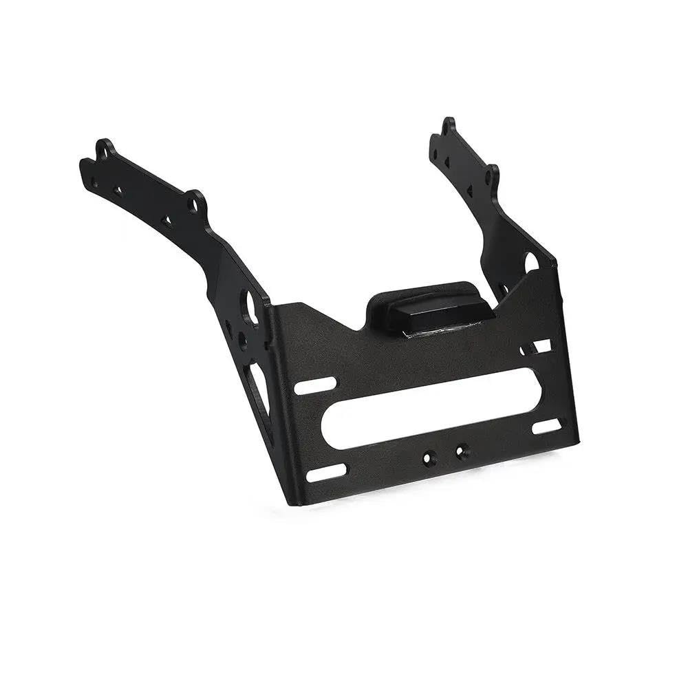 Motorrad Kennzeichenhalter Rahmen Motorrad Heck Cnc Kennzeichenhalterung Halterung Für Indian Ftr 1200 2019-2023 Ftr1200 Rally/S Halterung Zubehör Lizenz Kennzeichen Halter(B) von ENSAJRD