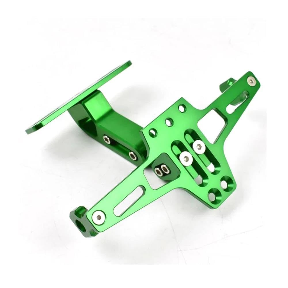 Motorrad Kennzeichenhalter Rahmen Motorrad Kennzeichen Rahmen MT 01 07 10 Aluminium Legierung Einstellbare Winkel Universal Für Suzuki GS 500 SV 650 GSXR 1000 Lizenz Kennzeichen Halter(10) von ENSAJRD