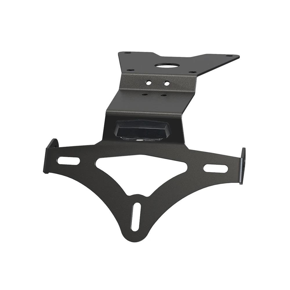 Motorrad Kennzeichenhalter Rahmen Motorrad-Kennzeichenhalter Heckkotflügel Beseitiger Kennzeichenhalterung Für Scrambler 400 X 400X Für Speed 400 2024-2025-2026 Lizenz Kennzeichen Halter(B black) von ENSAJRD
