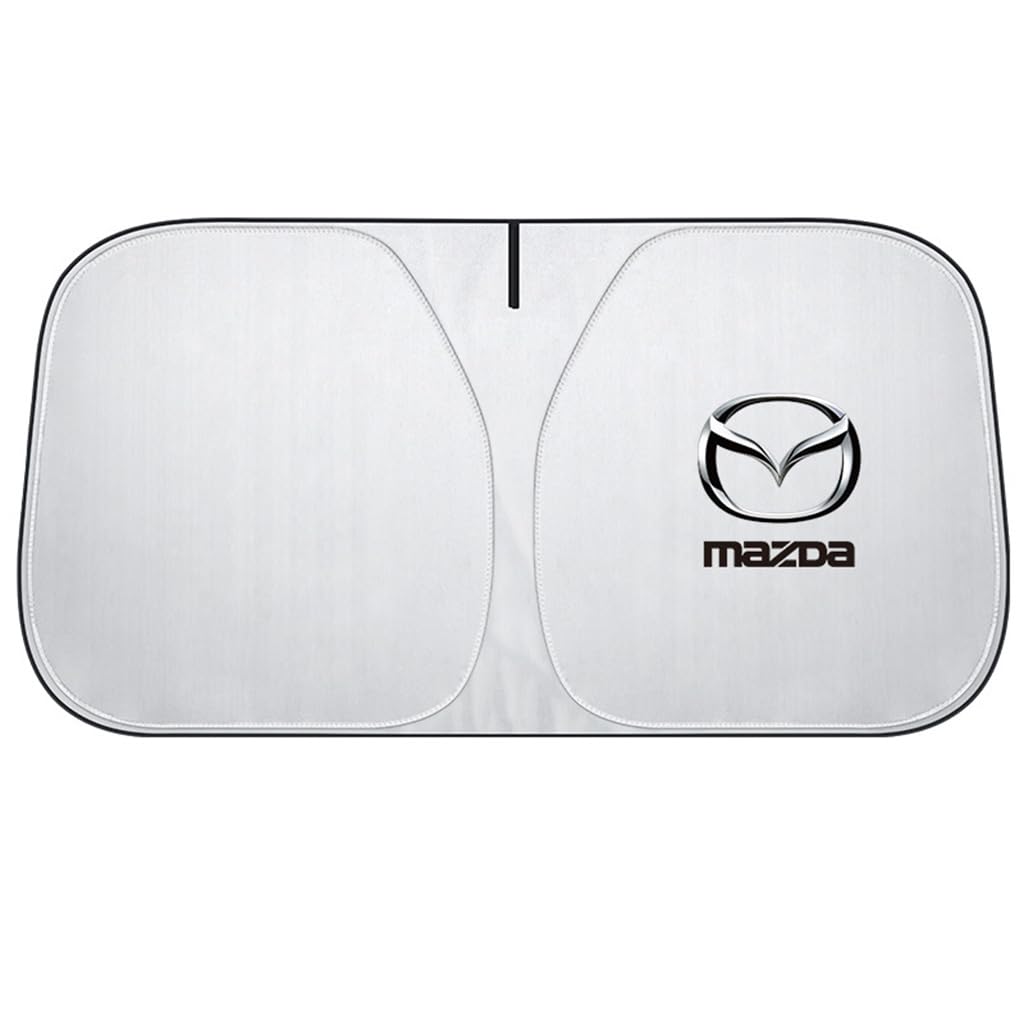 Auto Windschutzscheibe Sonnenschutz füR Mazda 3 Hatchback 2017 2018,Faltbare Front Windschutzscheibe Sonnenschutz,A-Silver Auto Windschutzscheibe Sonnenschutz füR Mazda 3 Hatchback 2017 2018,Faltbare Front Windschutzscheibe Sonnenschutz,A-Silver von ENSXVTKM