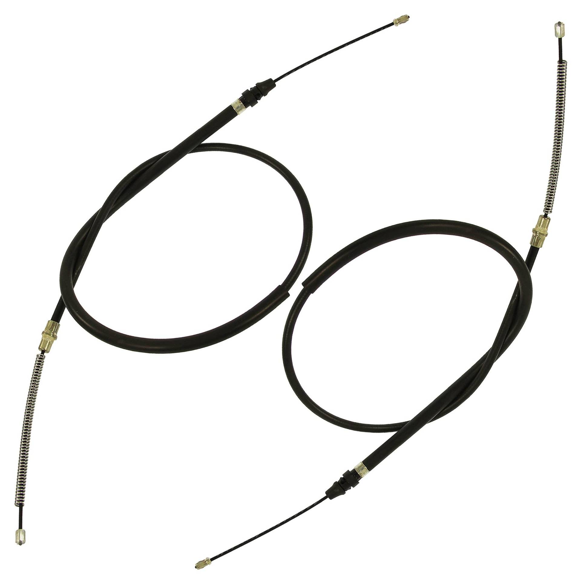 2x Handbremsseil hinten links + rechts, 2x Handbremsseil hinten links + rechts, von ENVA MADE FOR QUALITY