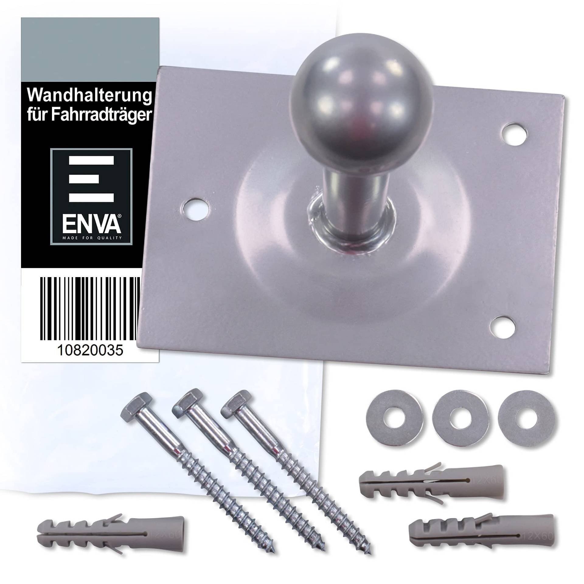 ENVA 1x Robuste Wandhalterung Wandhalter Halterung für Fahrradträger Heckträger Fahrradheckträger ENVA 1x Robuste Wandhalterung Wandhalter Halterung für Fahrradträger Heckträger Fahrradheckträger von ENVA MADE FOR QUALITY