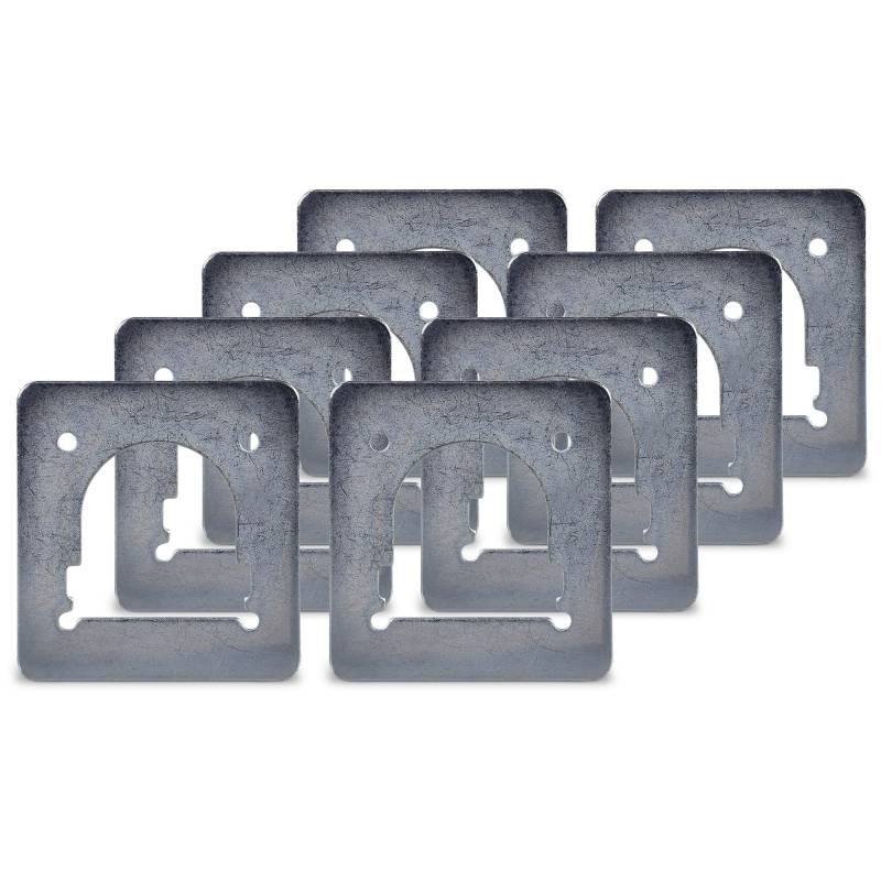 ENVA 8X Gegenplatte für Zurrmulde einfach 142 x 132mm von ENVA MADE FOR QUALITY