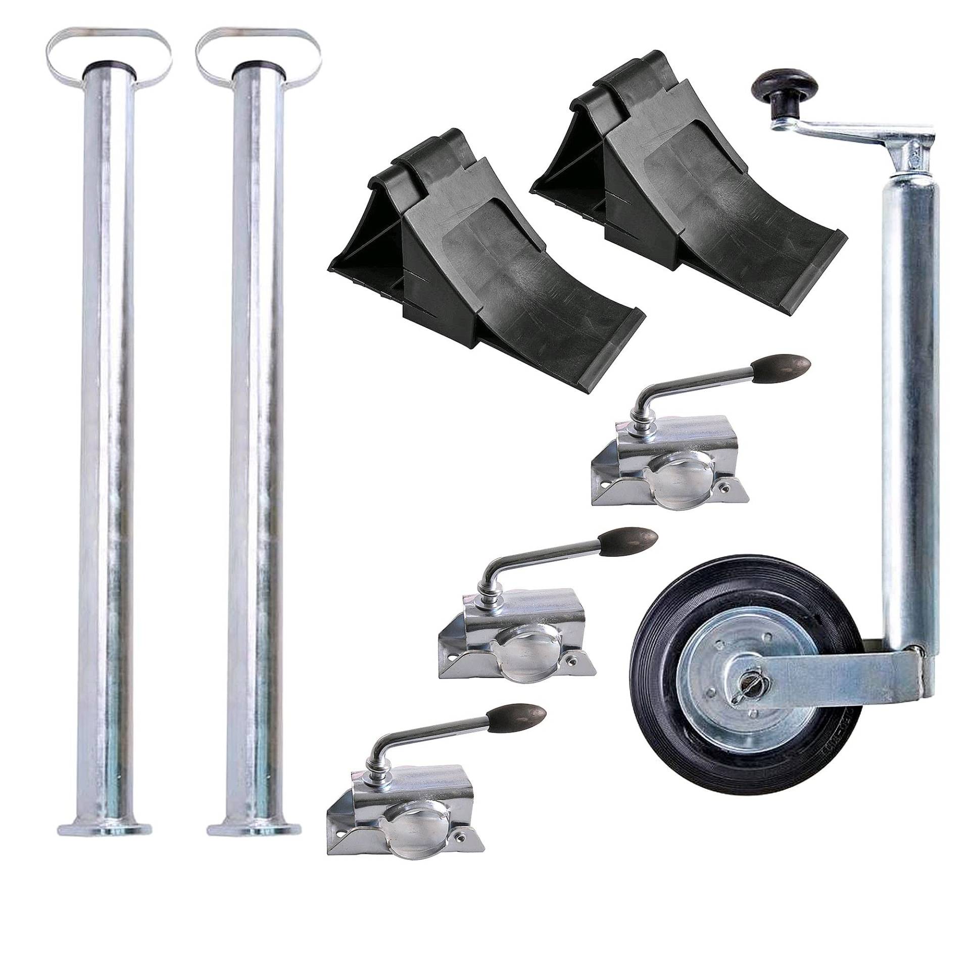 PRO PLUS 10tlg. Anhänger Zubehör Set inkl. Stützrad Abstellstützen Klemmen und vieles mehr PRO PLUS 10tlg. Anhänger Zubehör Set inkl. Stützrad Abstellstützen Klemmen und vieles mehr von ENVA MADE FOR QUALITY