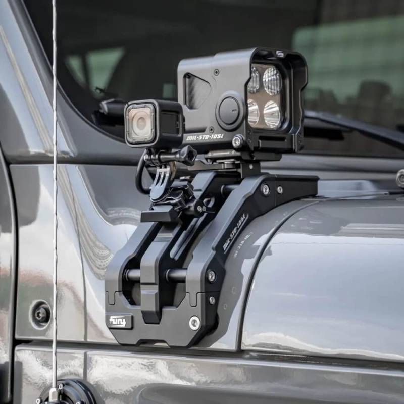 EOIS Schwere Serie A-Säule Integriert Beleuchtung System für Jeep Wrangler JL JT von EOIS