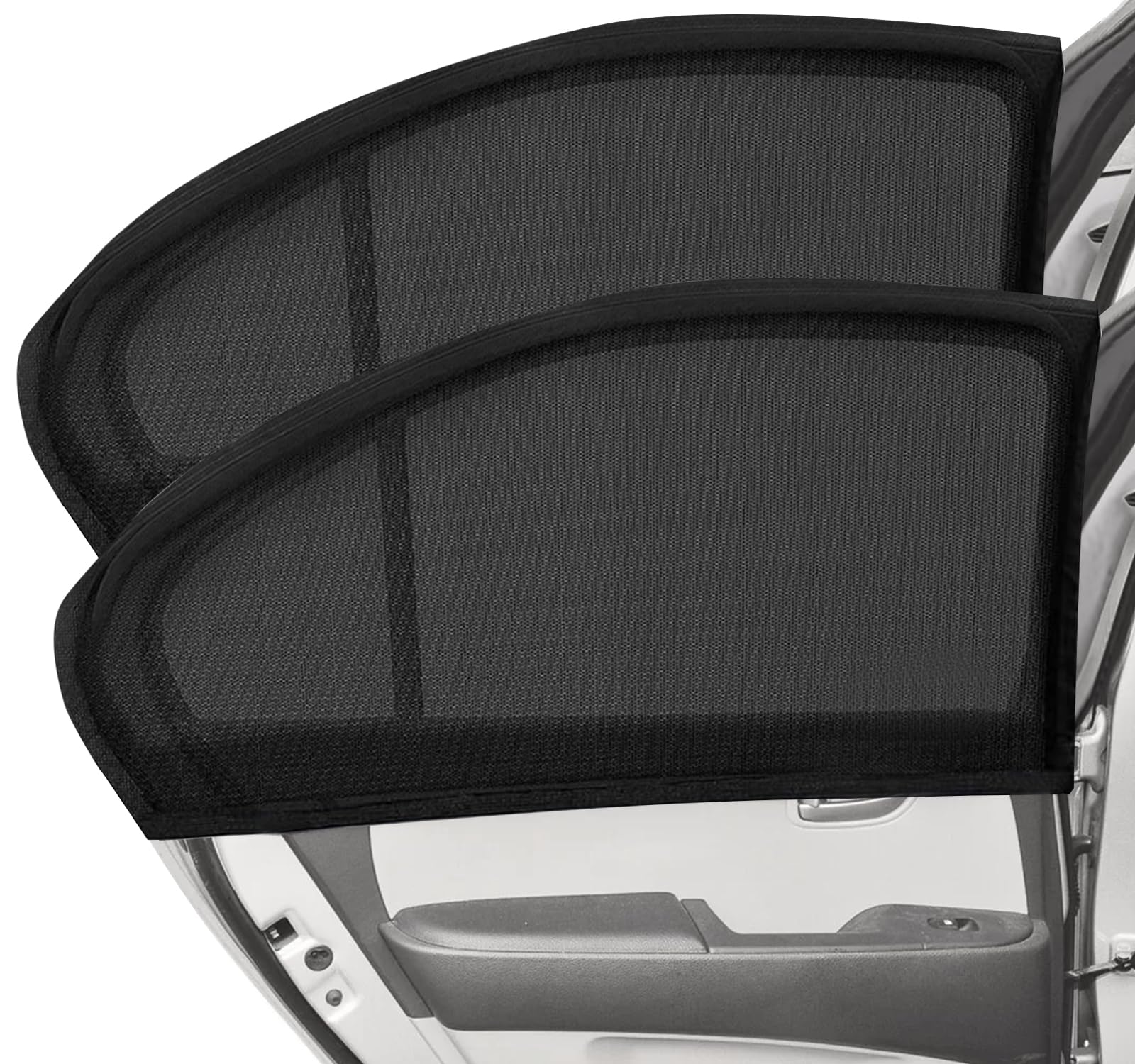 EOPUOZS Sonnenschutz Auto Baby, 2 Stück Dehnbar & Atmungsaktiv UV Schutz Autofenster Sonnenschutz, fit 98% Autos, großes Auto,Golf,SUV EOPUOZS Sonnenschutz Auto Baby, 2 Stück Dehnbar & Atmungsaktiv UV Schutz Autofenster Sonnenschutz, fit 98% Autos, großes Auto,Golf,SUV von EOPUOZS