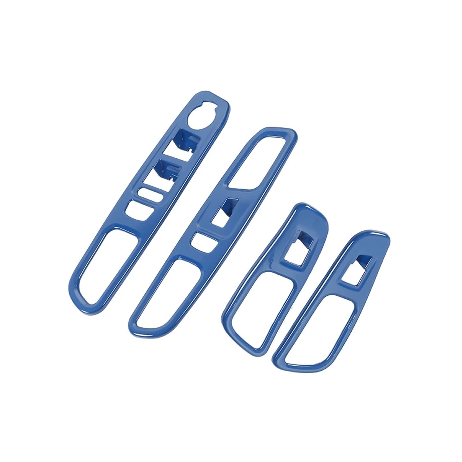EOTCXJBX ABS-Autofensterheberschalter-Tastenfeld-Dekorationsaufkleber-Trimmabdeckung Kompatibel for Jeep Renegade 2016 Up Auto-Innenausstattung(Type 3) von EOTCXJBX