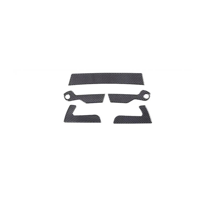 EOTCXJBX Abdeckung der Schaltkonsole, komplettes Aufkleber-Set for die Innenausstattung, kompatibel mit Corvette C8 2020–2023, weiche Kohlefaser, Auto-Styling, Innenausstattung(34) von EOTCXJBX