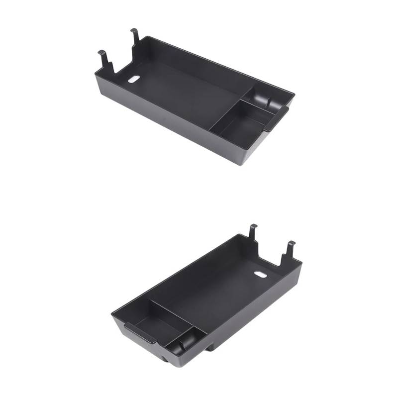 EOTCXJBX Armlehnenbox, Aufbewahrungsbox, Aufbewahrungsbox for die Hintertür, Navigation, Abdeckung der hinteren Aufbewahrungsbox, kompatibel mit BMW 1er 2er F40 F44 2020–2024, ABS, schwarzes Auto-Inne von EOTCXJBX