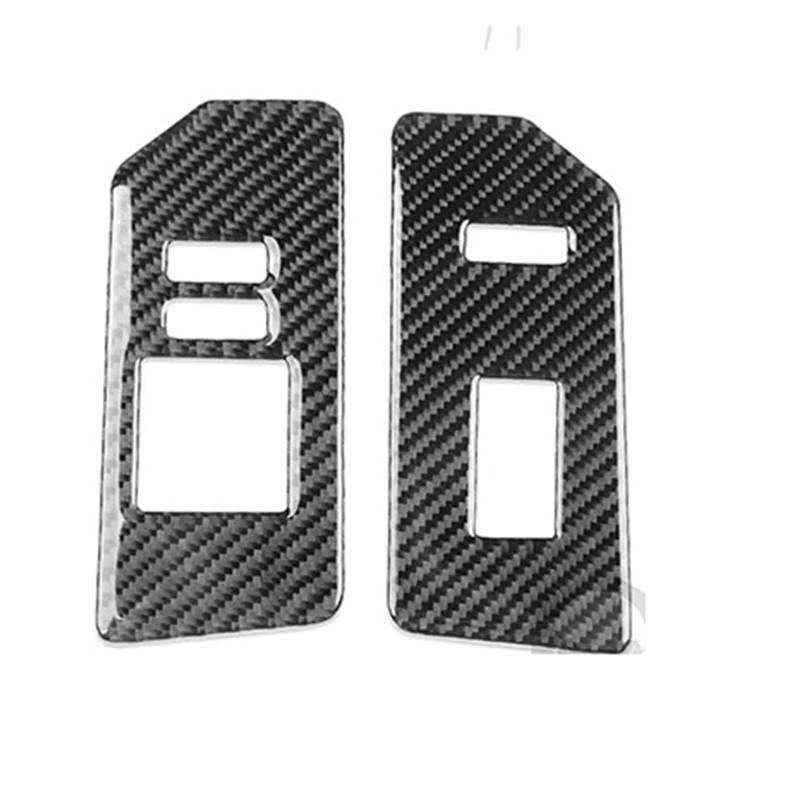 EOTCXJBX Aufkleber-Kit for die Fenstersteuerung der Mittelkonsole, kompatibel mit Toyota FJ Cruiser 2007–2021, Carbonfaser-Auto-Styling, Innenausstattung(Type 14) von EOTCXJBX