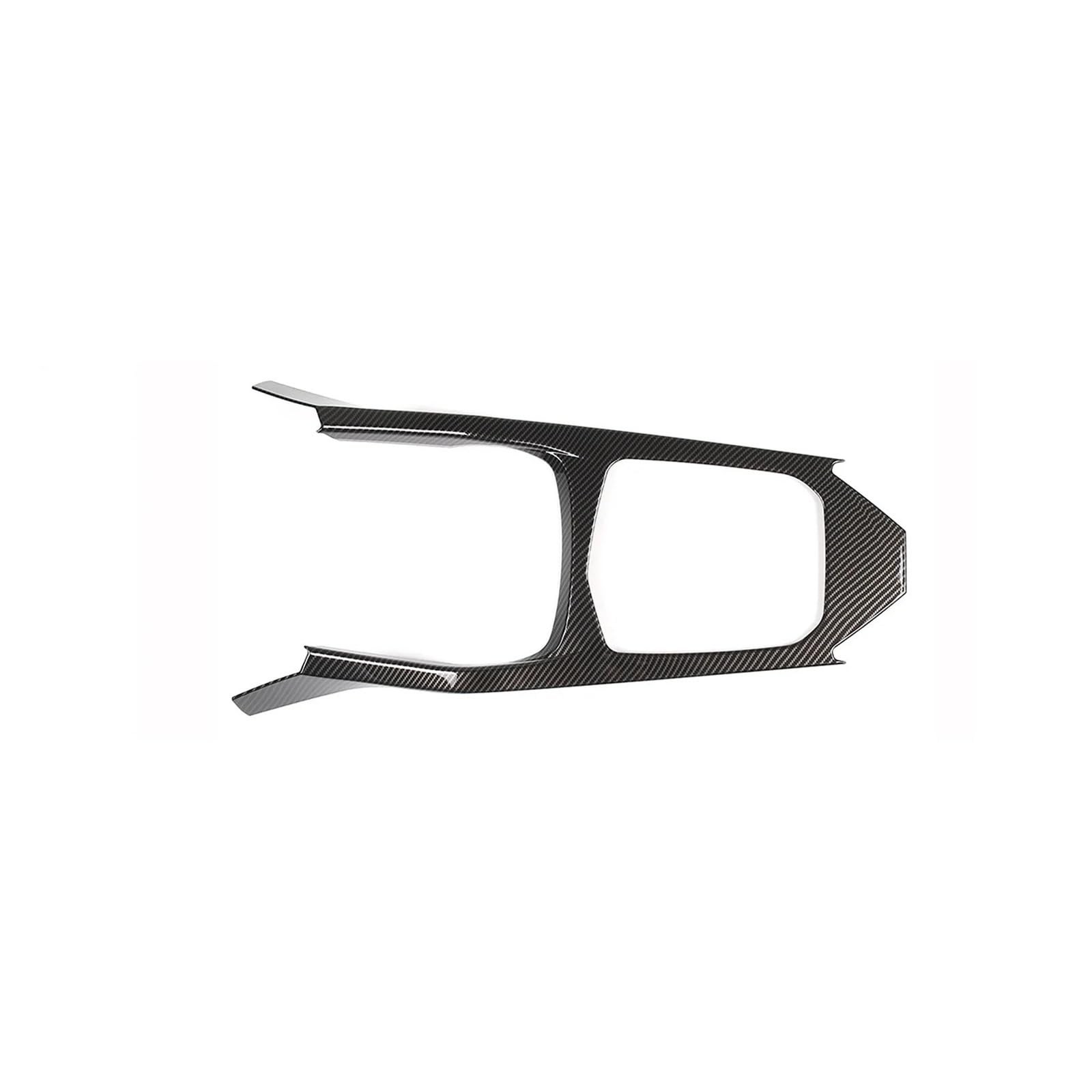 EOTCXJBX Aufkleber-Set for die Abdeckung der Mittelkonsole mit Schalthebel, kompatibel mit BMW 1er 2er F40 F44 2023–2024, ABS-Kohlefaser, Auto-Innenraumaufkleber, Zubehör(10) von EOTCXJBX