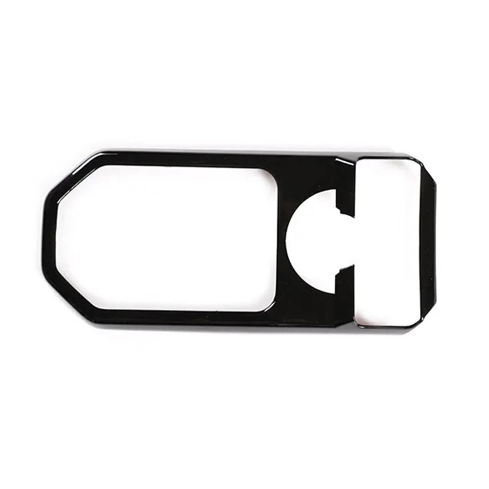 EOTCXJBX Aufkleber-Set for die Innendekoration der Mittelkonsole, kompatibel mit Land Rover Discovery 3 LR3 2004–2009, ABS, Schwarz, Zubehör zur Modifikation der Fahrzeuginnenausstattung(Type 1) von EOTCXJBX