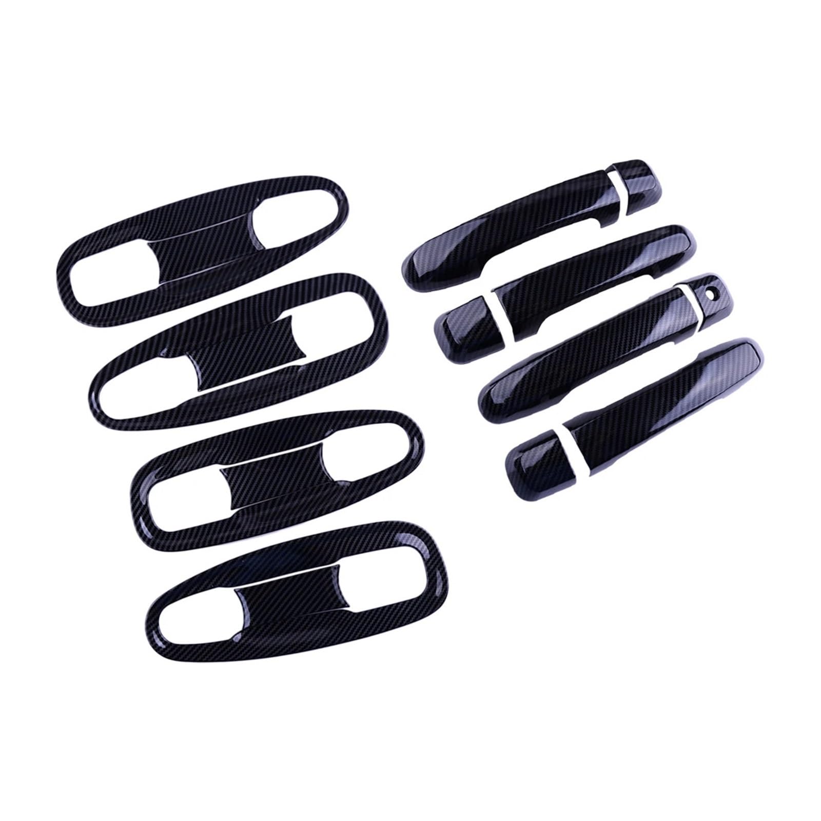 EOTCXJBX Aufkleber for Außentürgriff und Griffschalenabdeckung, kompatibel mit Toyota Land Cruiser Prado FJ150 2010–2019, 1 Satz Auto-Styling-Innenzubehör im Carbonfaser-Stil EOTCXJBX Aufkleber for Außentürgriff und Griffschalenabdeckung, kompatibel mit Toyota Land Cruiser Prado FJ150 2010–2019, 1 Satz Auto-Styling-Innenzubehör im Carbonfaser-Stil von EOTCXJBX