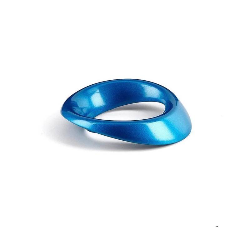 EOTCXJBX Aufkleber for Handbrems- und Scheinwerfer-Steuerschalter, kompatibel mit Porsche Cayenne 2011–2016, ABS-Autoinnenausstattung(Blue) von EOTCXJBX