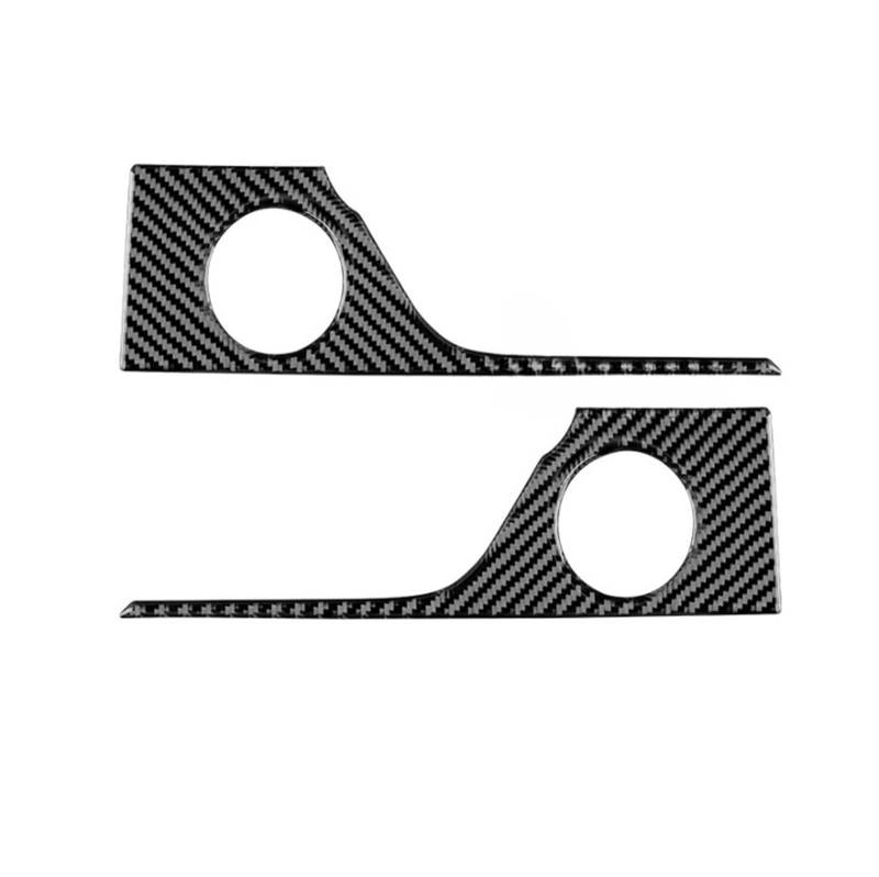 EOTCXJBX Aufkleber for den Innentürgriff der hinteren Tür, kompatibel mit Lexus RX350 RXH450 2016–2021, Auto-Innenausstattung aus echtem Carbon von EOTCXJBX
