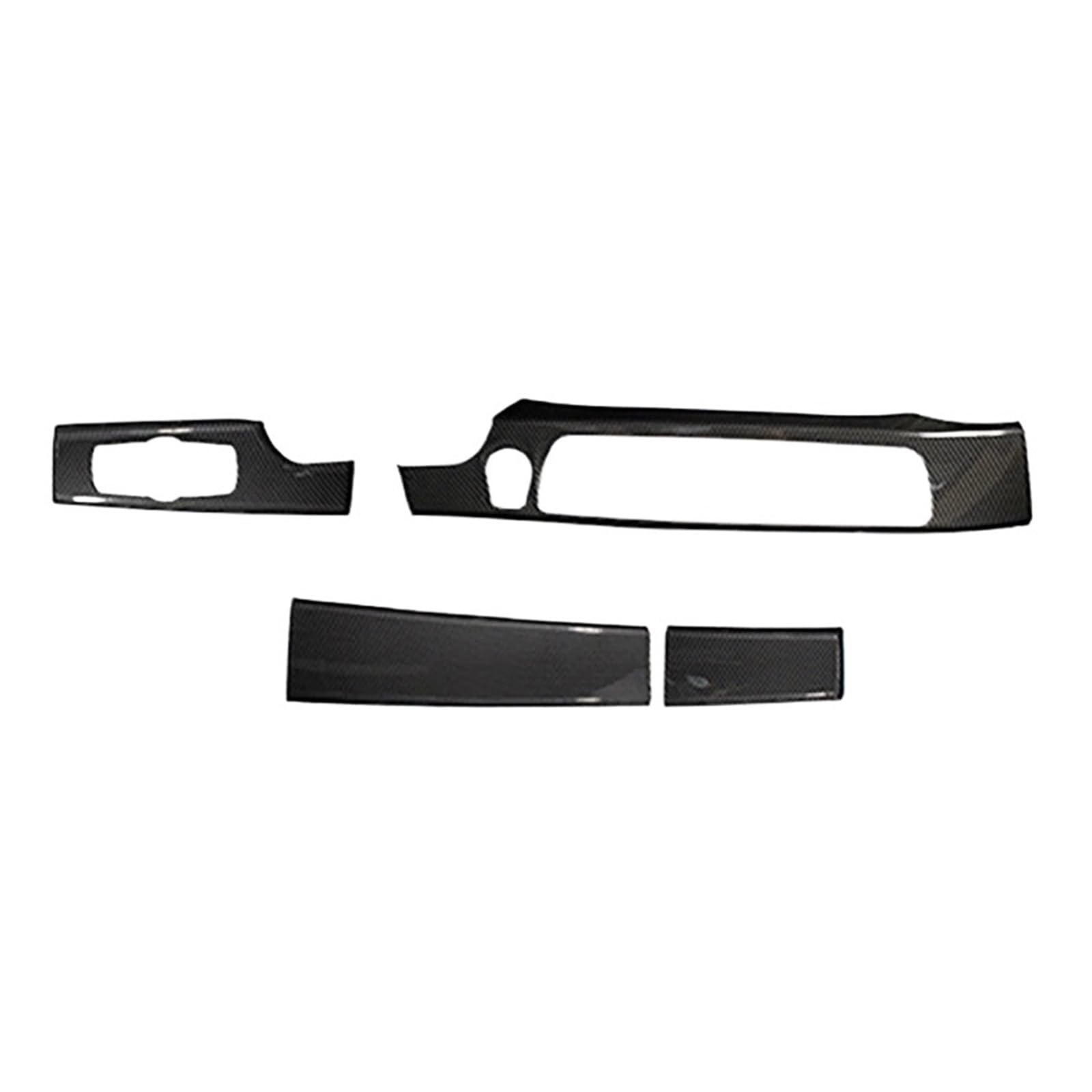 EOTCXJBX Aufkleber for die Abdeckung der Mittelkonsole, kompatibel mit BMW 7er F01 F02 2009–2015, LHD, Kohlefaserfarbe, Auto-Styling, Innenausstattung(Model A) von EOTCXJBX