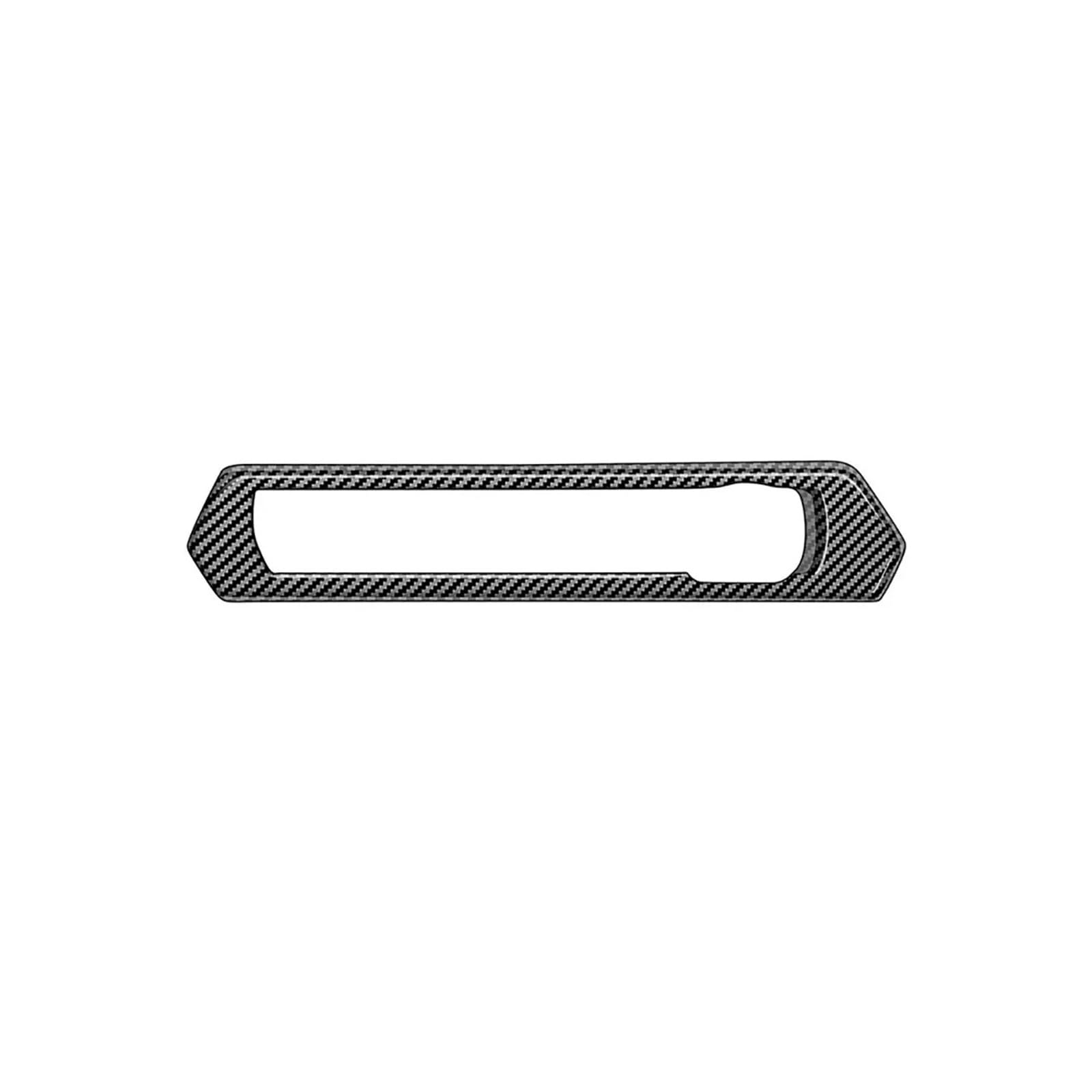 EOTCXJBX Aufkleber for die Abdeckung des Zigarettenanzünder-Panels der Mittelkonsole, kompatibel mit Toyota Prius 2023–2025, ABS, Auto-Styling, Innenausstattung(Carbon Fiber) von EOTCXJBX