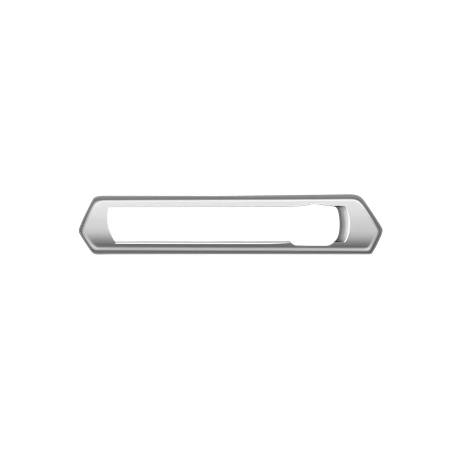 EOTCXJBX Aufkleber for die Abdeckung des Zigarettenanzünder-Panels der Mittelkonsole, kompatibel mit Toyota Prius 2023–2025, ABS, Auto-Styling, Innenausstattung(Matte Silver) von EOTCXJBX