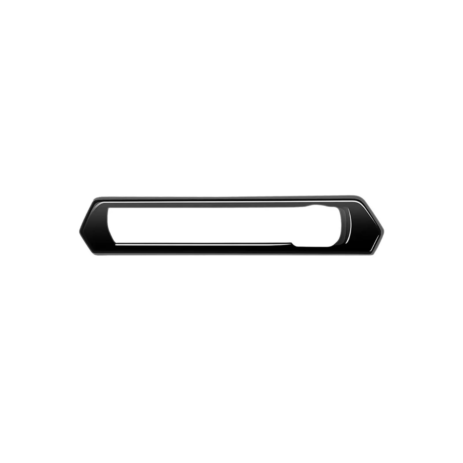 EOTCXJBX Aufkleber for die Abdeckung des Zigarettenanzünder-Panels der Mittelkonsole, kompatibel mit Toyota Prius 2023–2025, ABS, Auto-Styling, Innenausstattung(Piano Black) von EOTCXJBX
