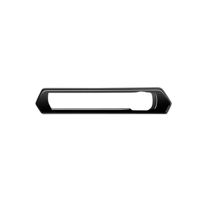 EOTCXJBX Aufkleber for die Abdeckung des Zigarettenanzünder-Panels der Mittelkonsole, kompatibel mit Toyota Prius 2023–2025, ABS, Auto-Styling, Innenausstattung(Piano Black) von EOTCXJBX