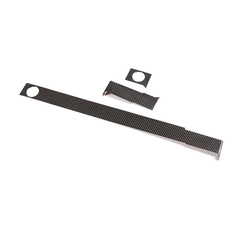 EOTCXJBX Aufkleber for die Beifahrerverkleidung der zentralen Steuerung, kompatibel mit Land Rover Range Rover Sport RR Sport 2014–2022, Carbonfaser, Auto-Styling, Innenausstattung(Black RHD) von EOTCXJBX
