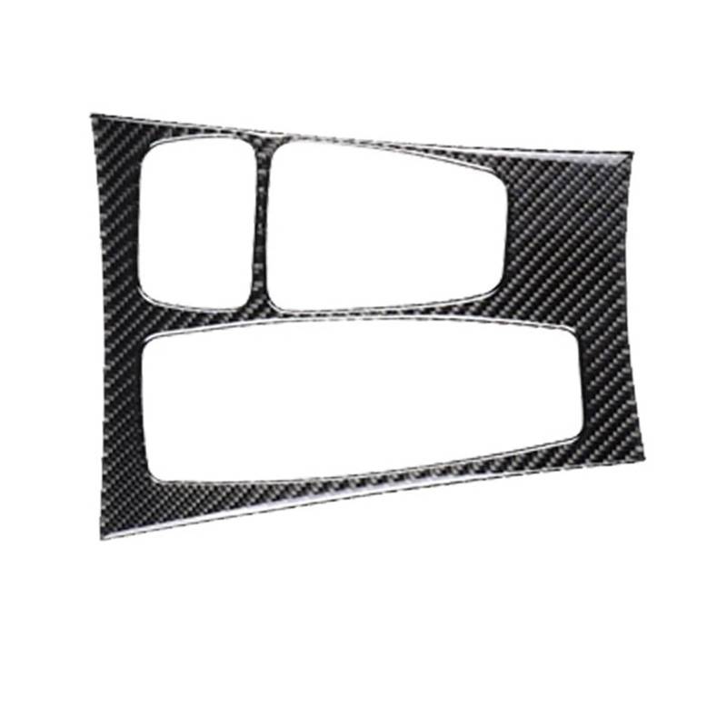 EOTCXJBX Aufkleber for die Schalttafel, dekorative Abdeckung, kompatibel mit BMW X5 E70 2007–2009, Carbonfaser-Autoinnenausstattung von EOTCXJBX